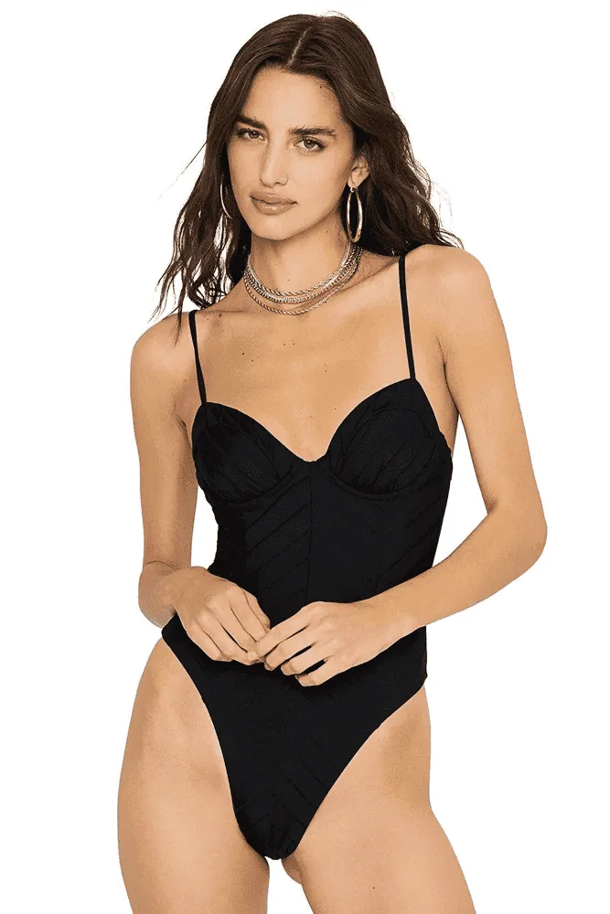 КУПАЛЬНИК СУЦІЛЬНИЙ BLACK BEACH BUNNY