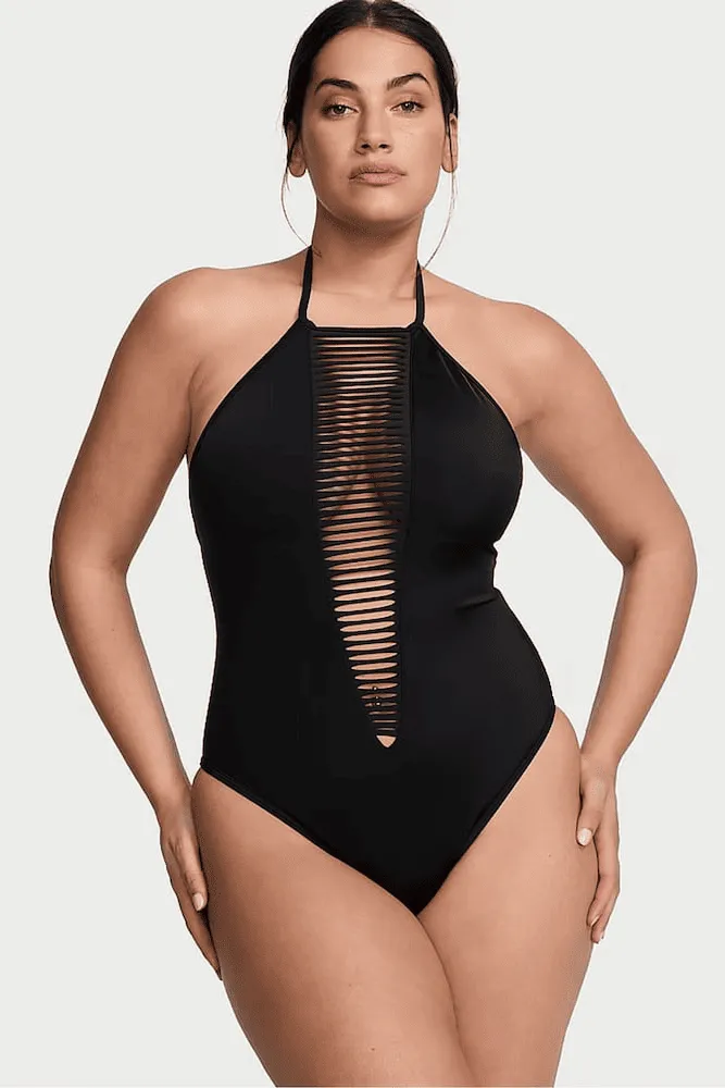 КУПАЛЬНИК СУЦІЛЬНИЙ BLACK STRAPPY Victoria`s Secret