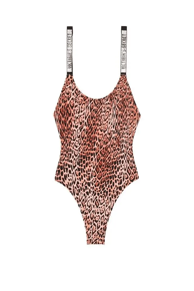 КУПАЛЬНИК СУЦІЛЬНИЙ ЗІ СТРАЗАМИ LEO Victoria`s Secret