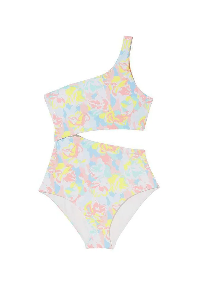 КУПАЛЬНИК СУЦІЛЬНИЙ НА ОДНЕ ПЛЕЧЕ NEON/FLORAL Victoria`s Secret