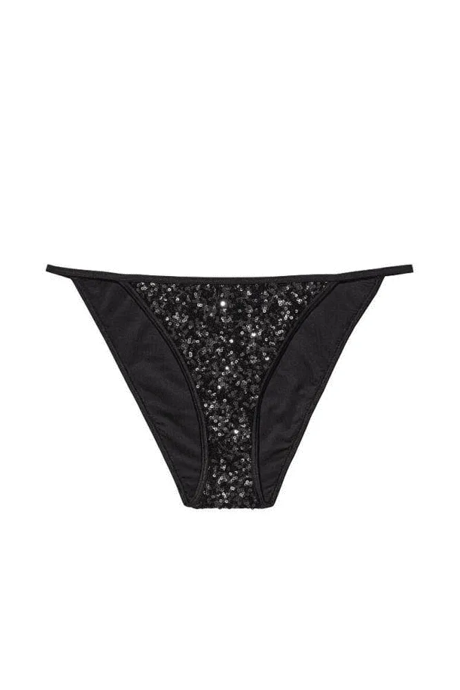 КУПАЛЬНИК ТРИКУТНИКИ BLACK SEQUING Victoria`s Secret