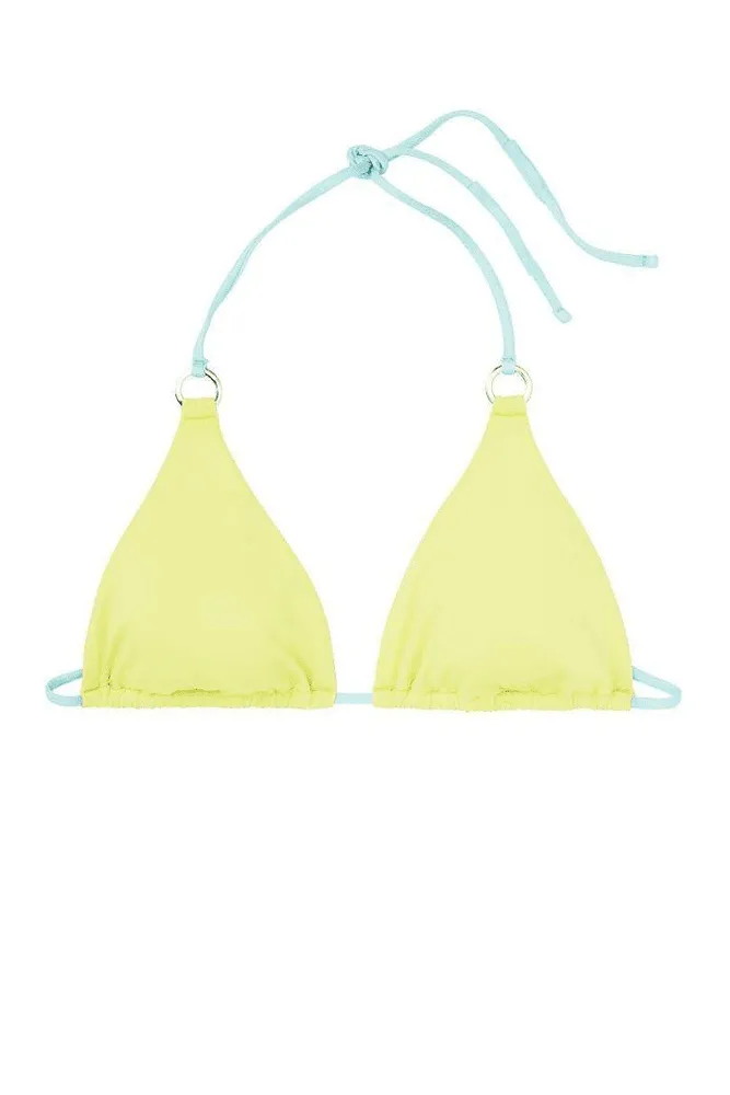 КУПАЛЬНИК ТРИКУТНИКИ LEMON/MINT Victoria`s Secret