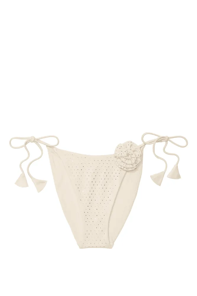 КУПАЛЬНИК ЗІ СТРАЗАМИ ТРИКУТНИКИ WHITE ROSE EMBL Victoria`s Secret