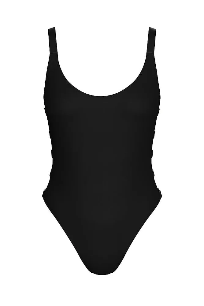 КУПАЛЬНИК СУЦІЛЬНИЙ STRAPPY BLACK ARCHIVES Victoria`s Secret