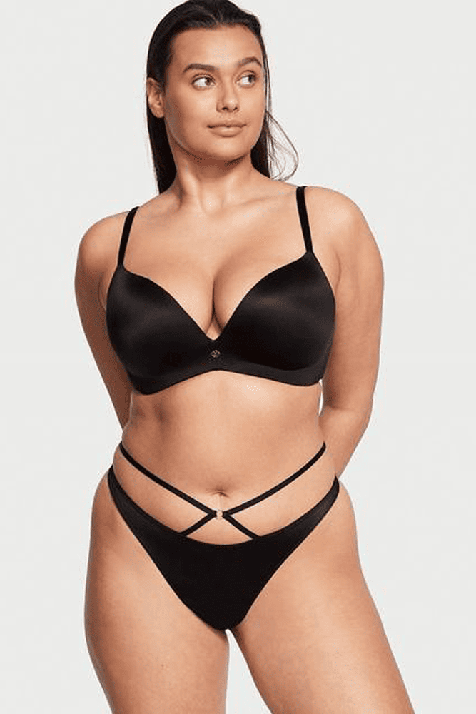 Трусики ICON BLACK STRAPPY Victoria`s Secret