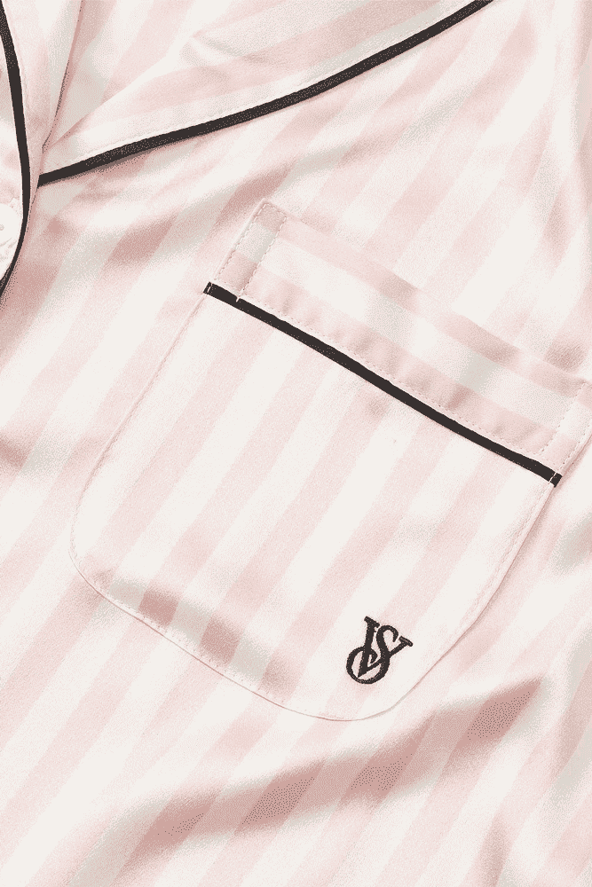 ПІЖАМА САТИН КОРОТКА PINK STRIPE Victoria`s Secret ПІЖАМА САТИН КОРОТКА PINK STRIPE Victoria`s Secret