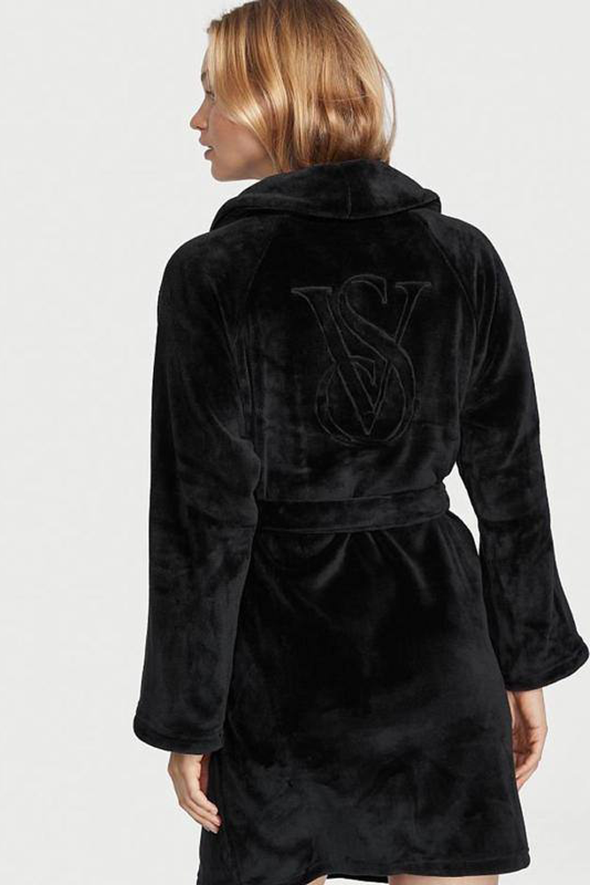 ХАЛАТ ТЕПЛИЙ BLACK Victoria`s Secret ХАЛАТ ТЕПЛИЙ BLACK Victoria`s Secret