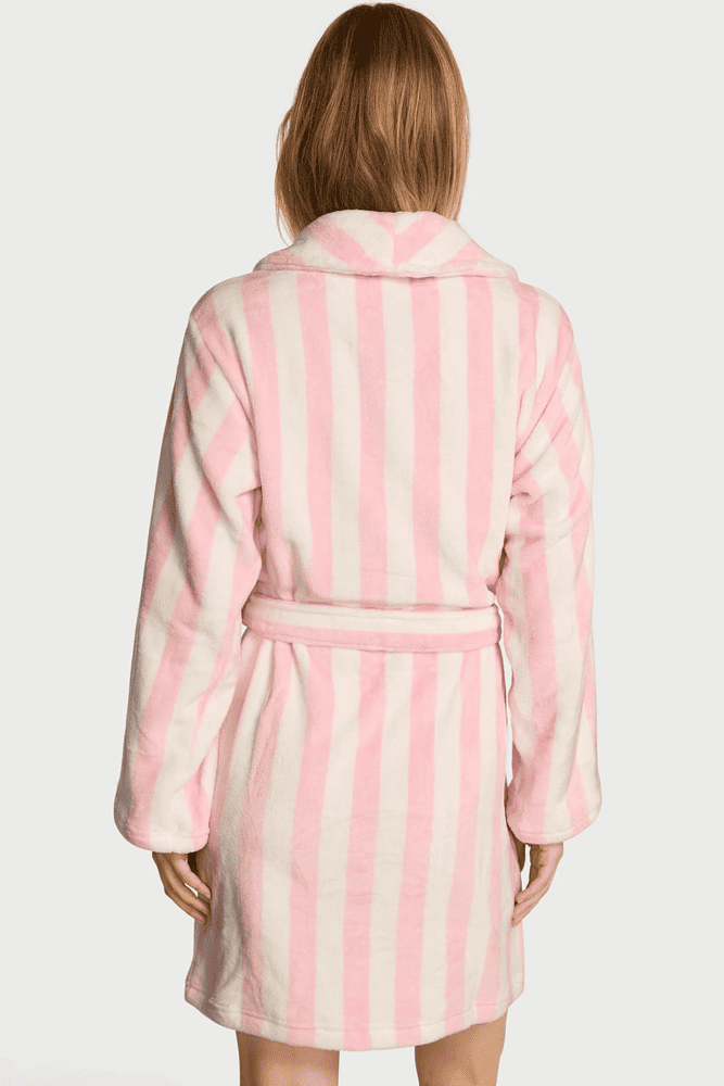 ХАЛАТ ТЕПЛИЙ PINK STRIPE ANGEL Victoria`s Secret ХАЛАТ ТЕПЛИЙ PINK STRIPE ANGEL Victoria`s Secret